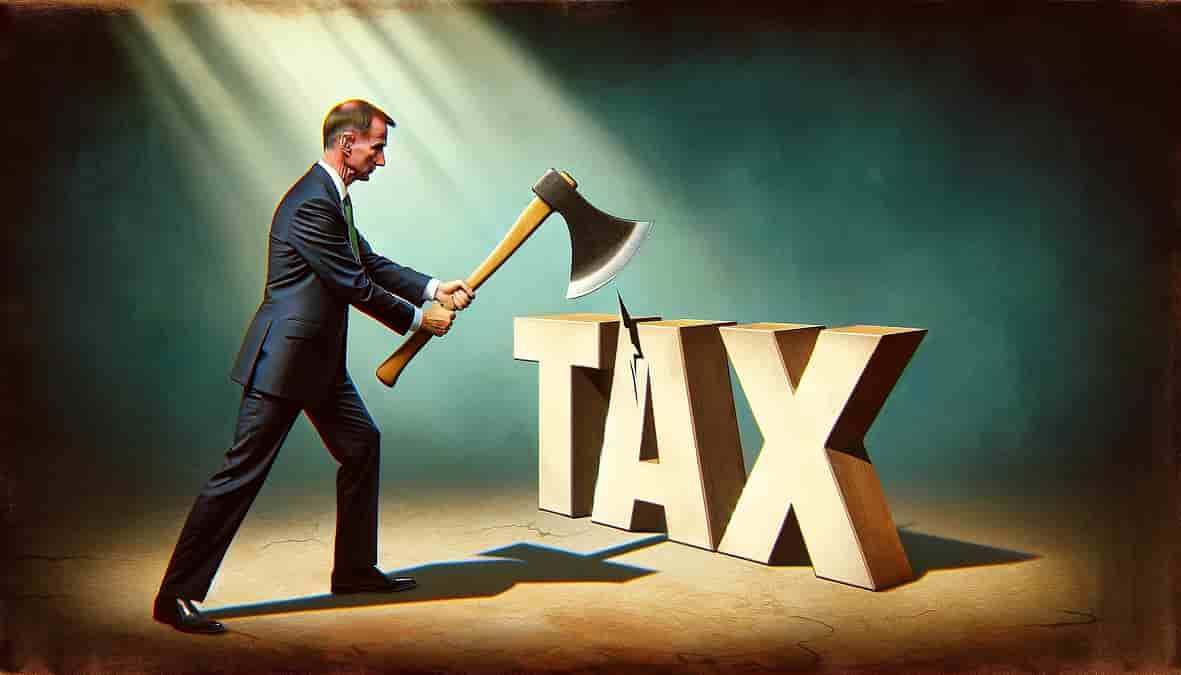 Chancellor Jeremy Hunt Takes Axe to Tax in a Major Economic Autumn Statement