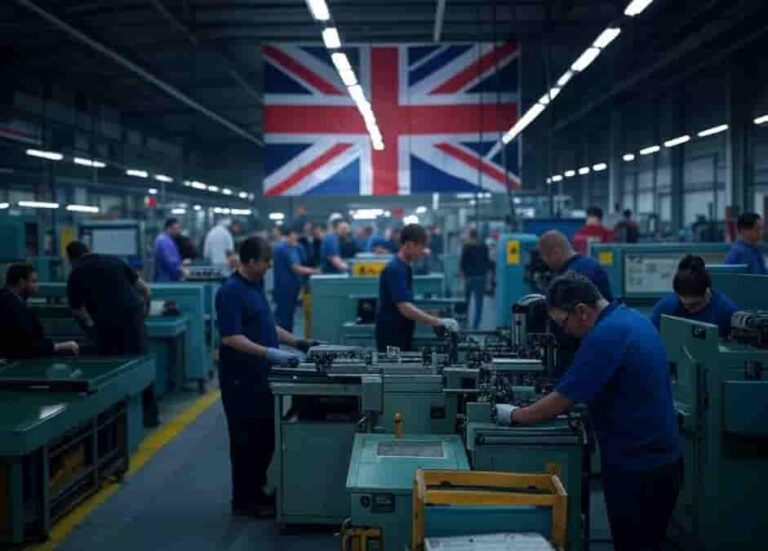 Manufacturing UK Workers Outperform Global Peers in Productivity..