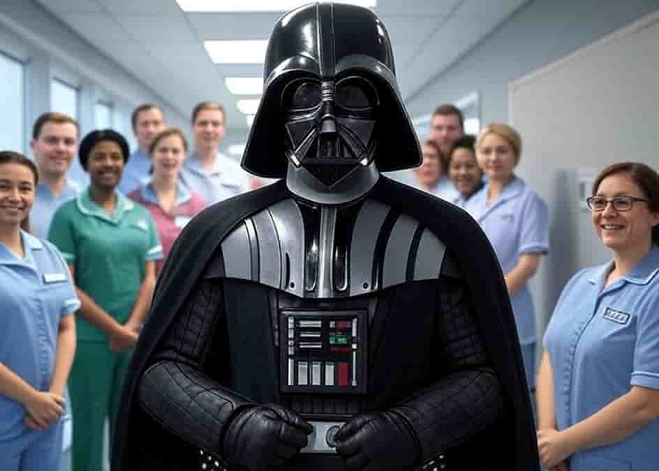 NHS worker wins nearly £30,000 after being compared to Darth Vader during team quiz