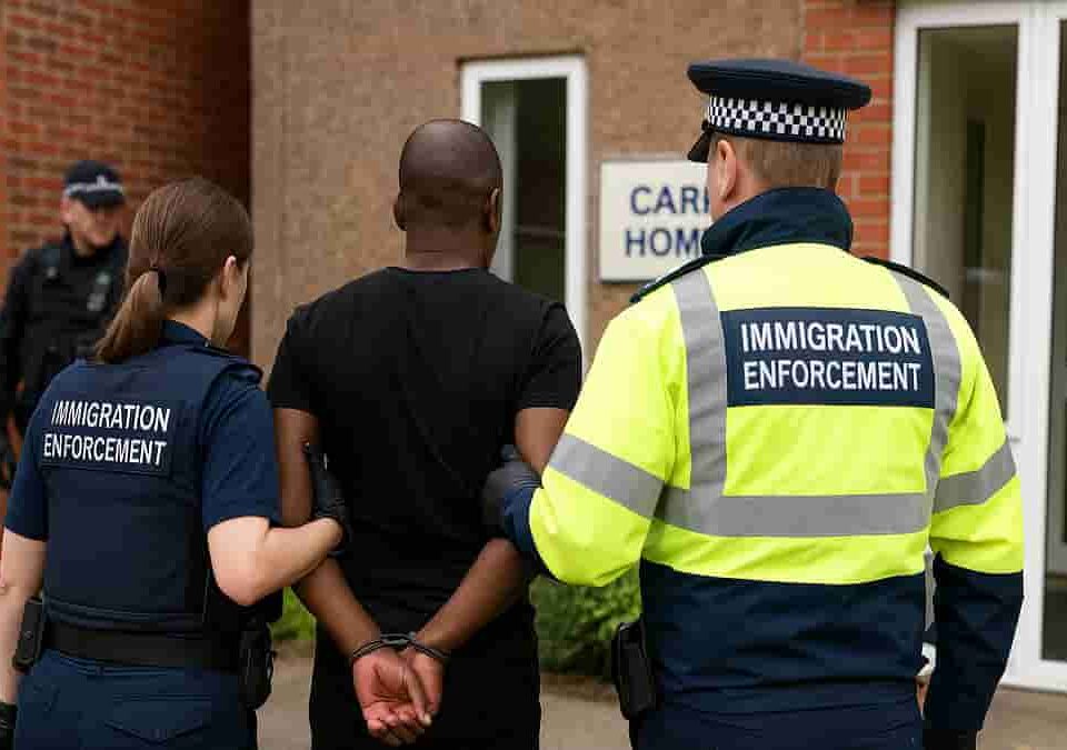 200 illegal migrant workers into UK care homes arrested in major enforcement operation