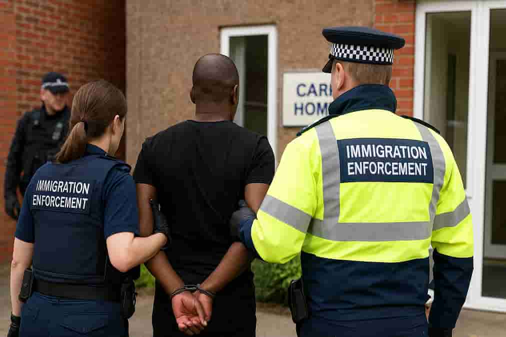 200 illegal migrant workers into UK care homes arrested in major enforcement operation