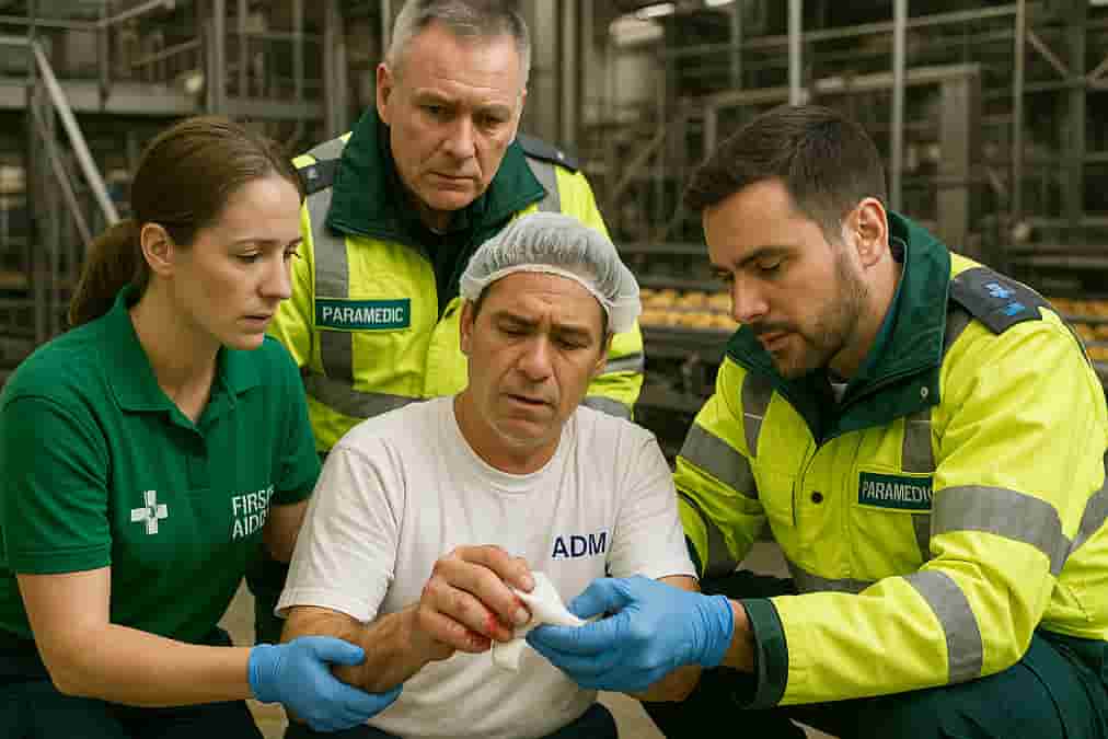 Flour giant ADM Milling fined £300,000 after worker loses finger in machinery accident