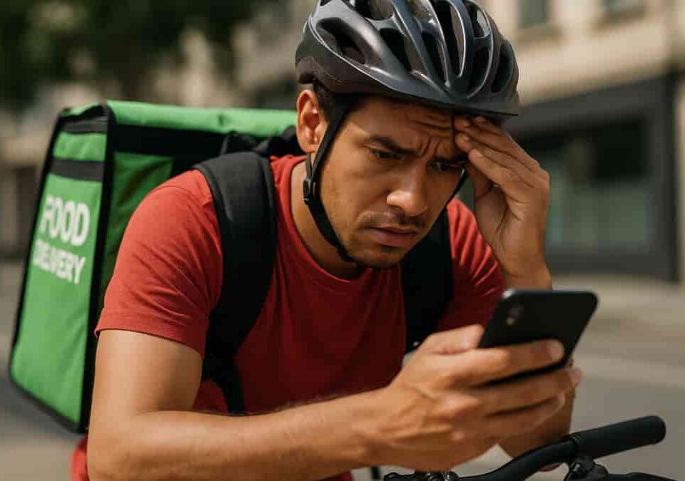 Gig economy workers report high levels of anxiety, insecurity and health risks