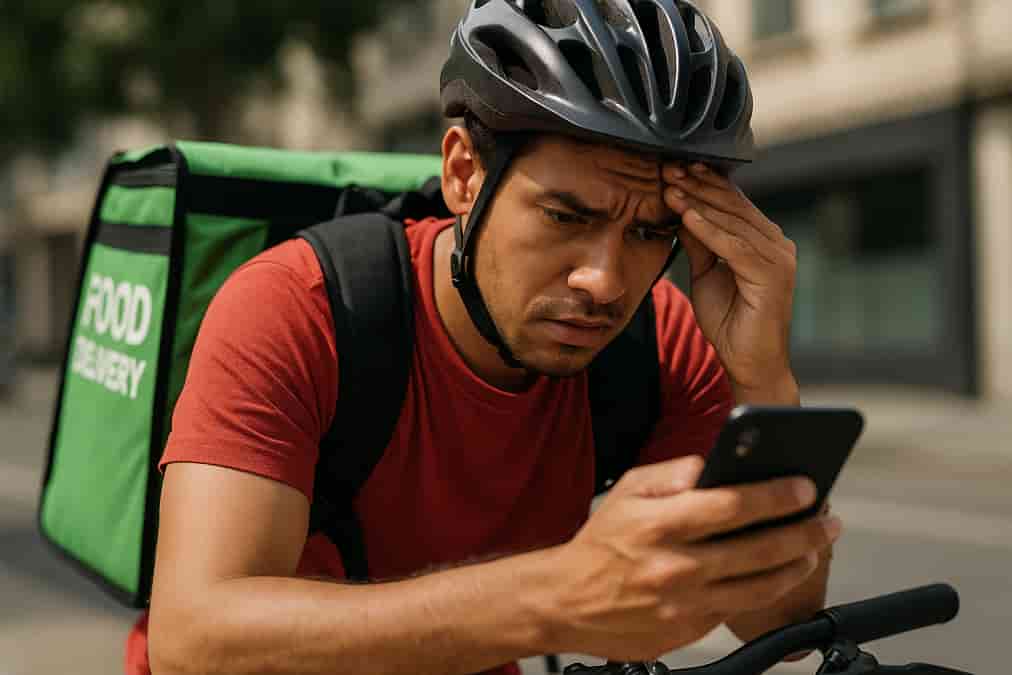 Gig economy workers report high levels of anxiety, insecurity and health risks