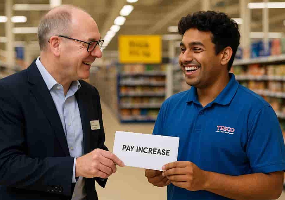 Tesco to implement second pay rise in 2025, lifting hourly rate up to £14.36