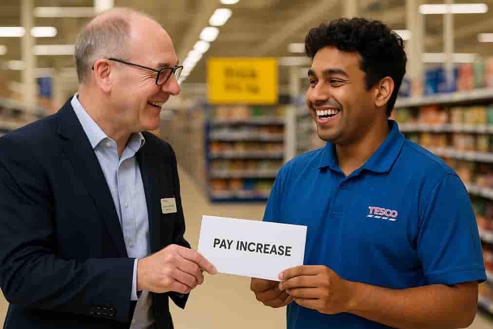 Tesco to implement second pay rise in 2025, lifting hourly rate up to £14.36