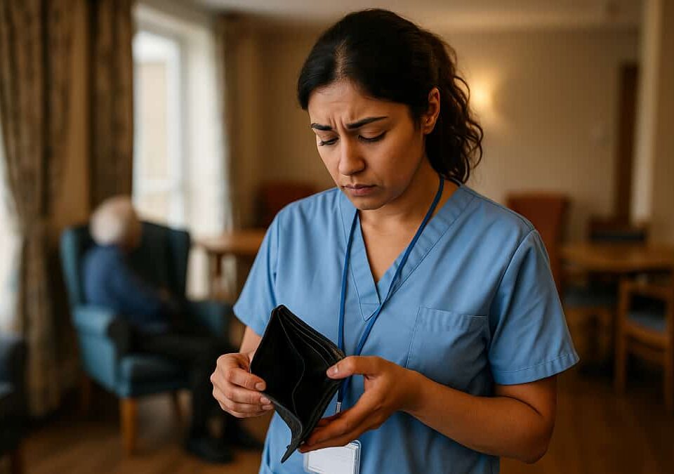 UK care workers trapped in poverty