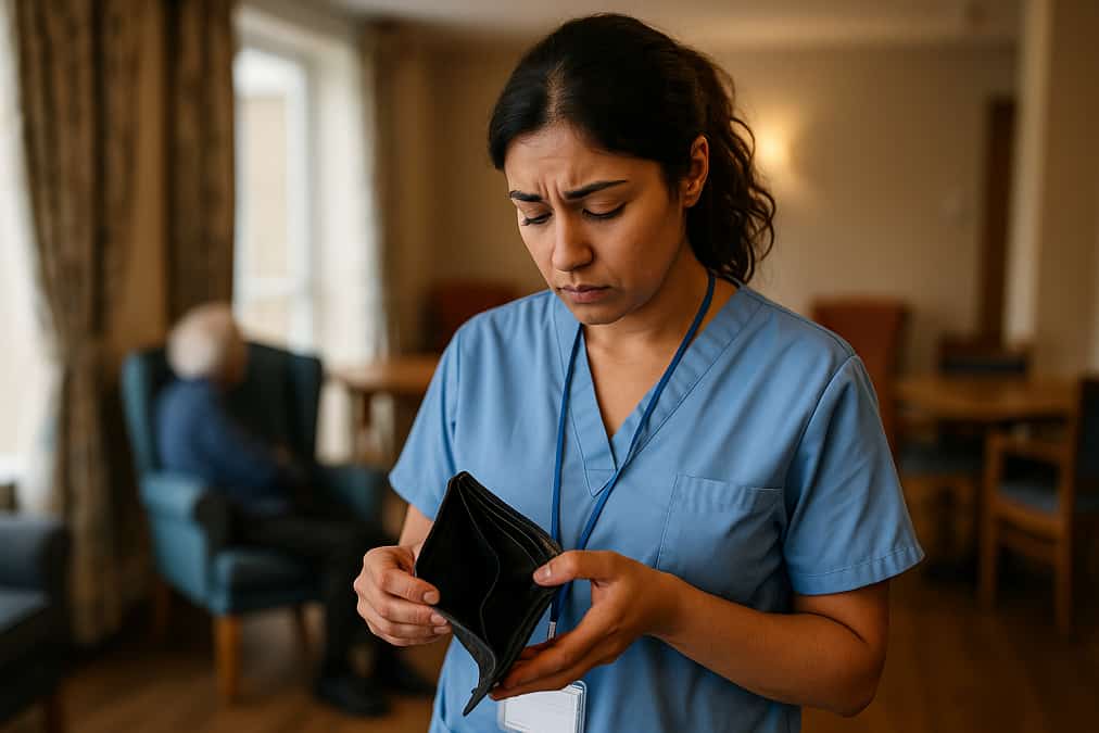 UK care workers trapped in poverty