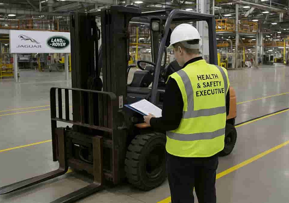 Worker loses leg after forklift accident at Jaguar Land Rover