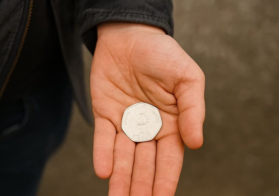 Rare Peter Rabbit 50p listed for £7,000- could your change be worth more