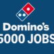 Domino’s launches 5,000 UK jobs drive as festive demand rises