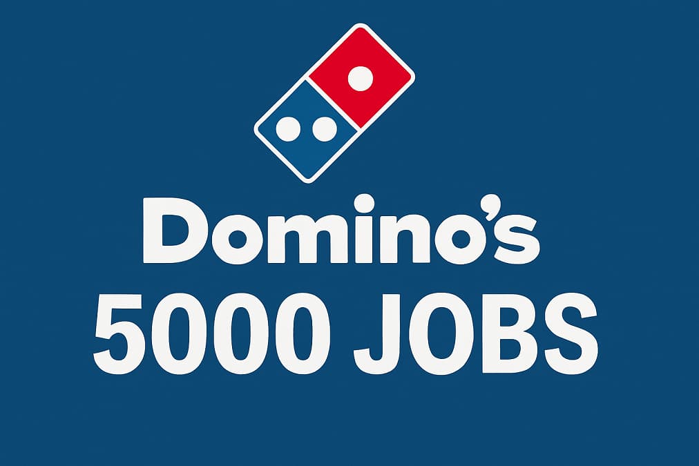 Domino’s launches 5,000 UK jobs drive as festive demand rises