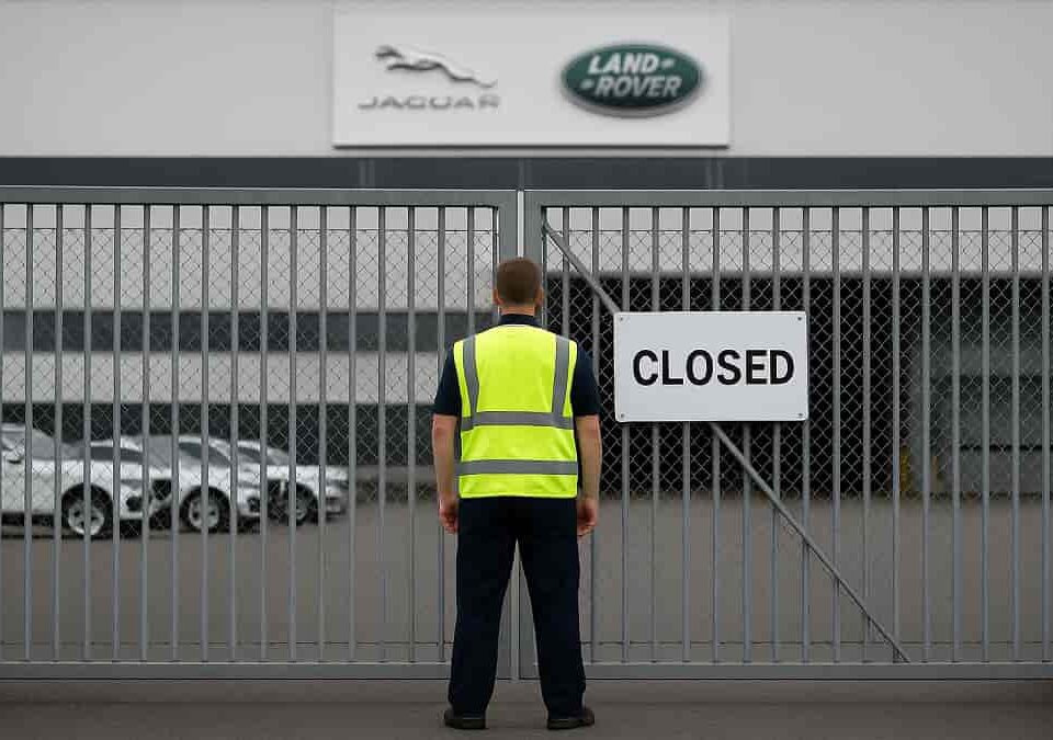 Jaguar Land Rover JLR losing £7.1 million a day as government considers action