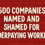 500 UK firms fined for underpaying workers Now named and shamed