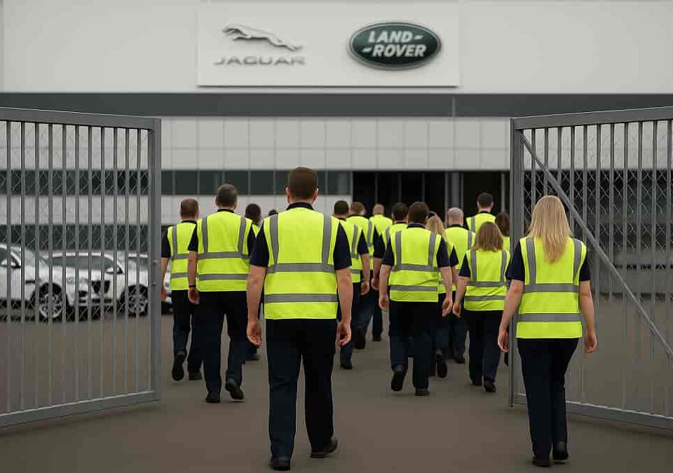 Jaguar Land Rover JLR Jaguar resumes production after cyber-attack