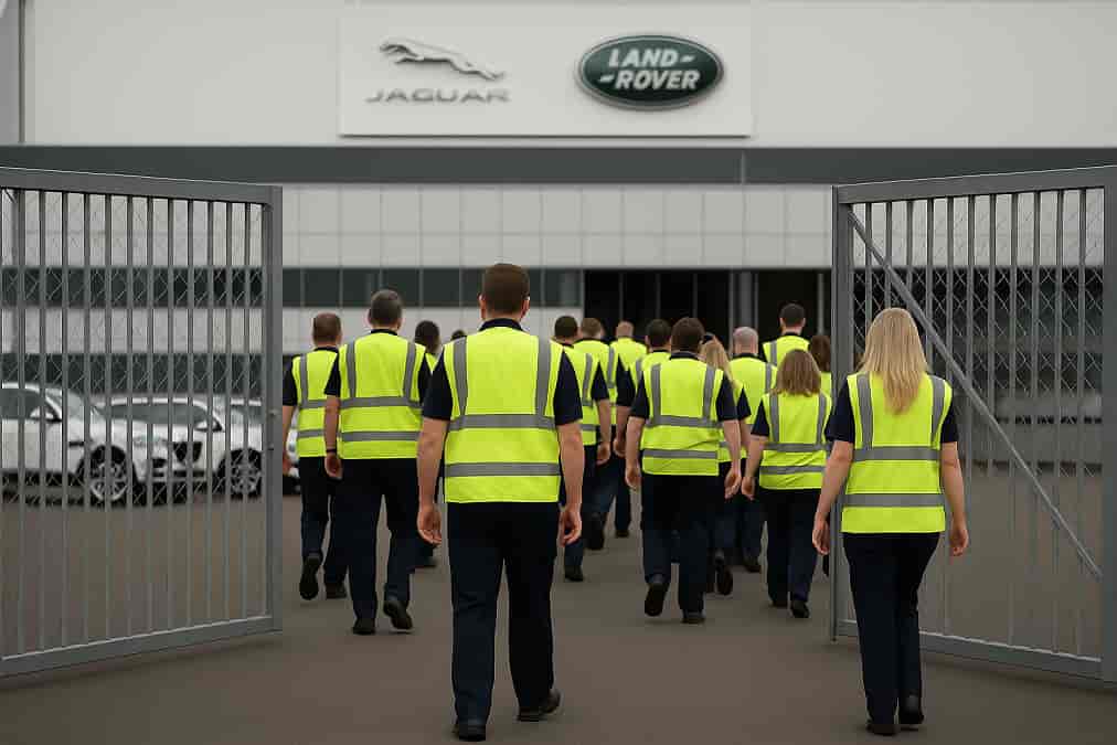 Jaguar Land Rover JLR Jaguar resumes production after cyber-attack