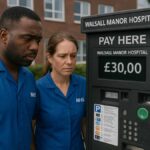 NHS workers protest £30 parking charges at West Midlands hospitals