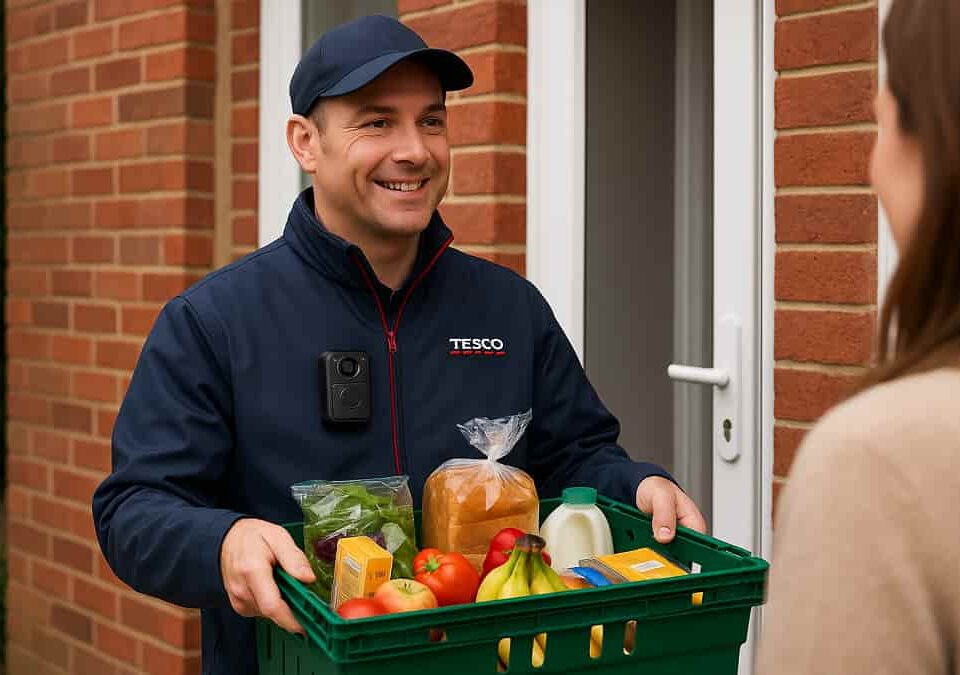Tesco rolls out body cameras to protect delivery drivers from abuse