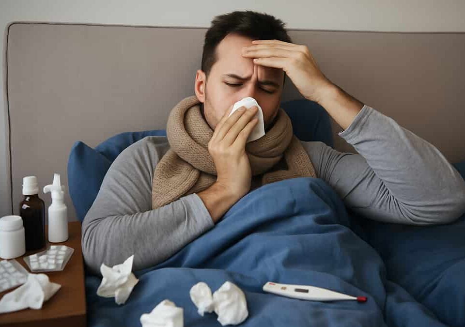 UK workers hit by winter coughs