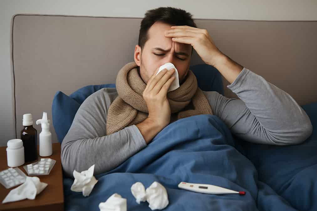 UK workers hit by winter coughs