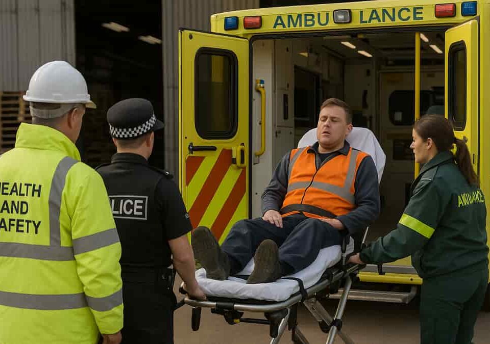 UK workplace injuries and illness surge amid economic pressures.