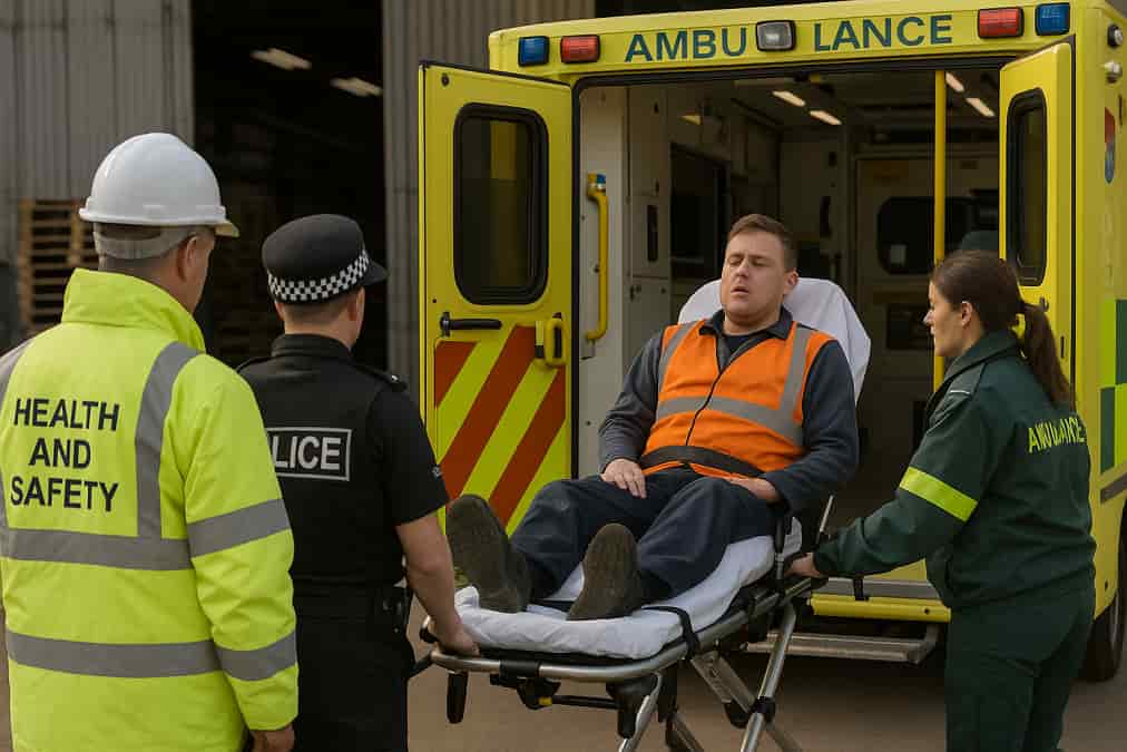 UK workplace injuries and illness surge amid economic pressures.