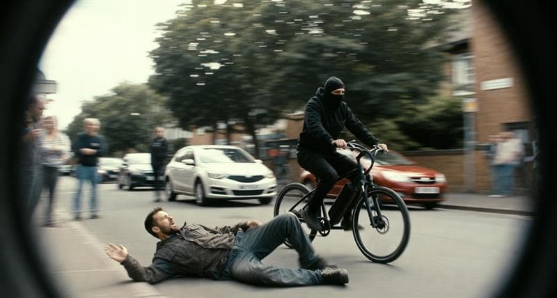 E bike hit-and-run leaves exhausted shift worker with severe concussion