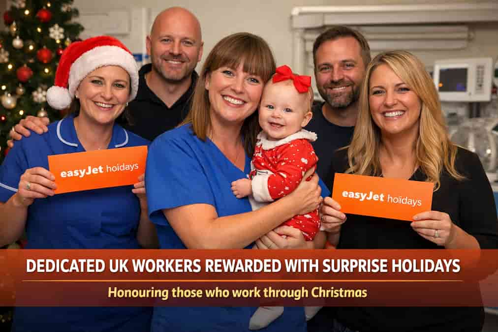 NHS nurse’s Christmas day sacrifice rewarded with surprise holiday
