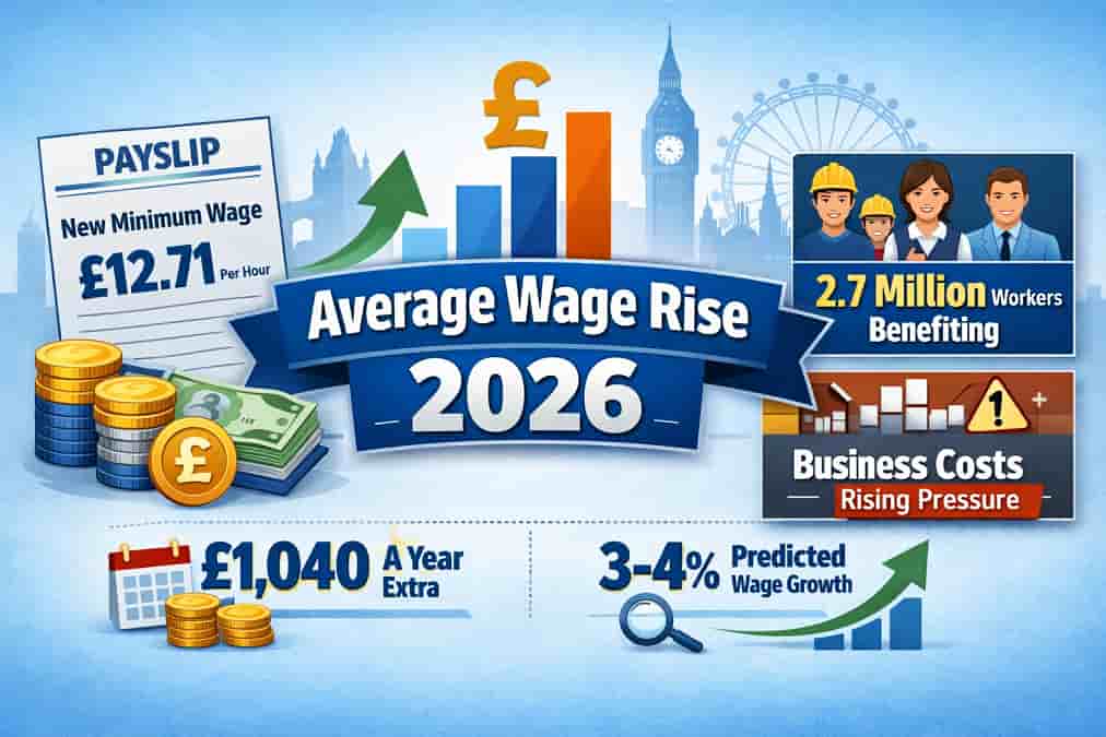 Minimum wage rise for millions - But what is the average salary in 2026