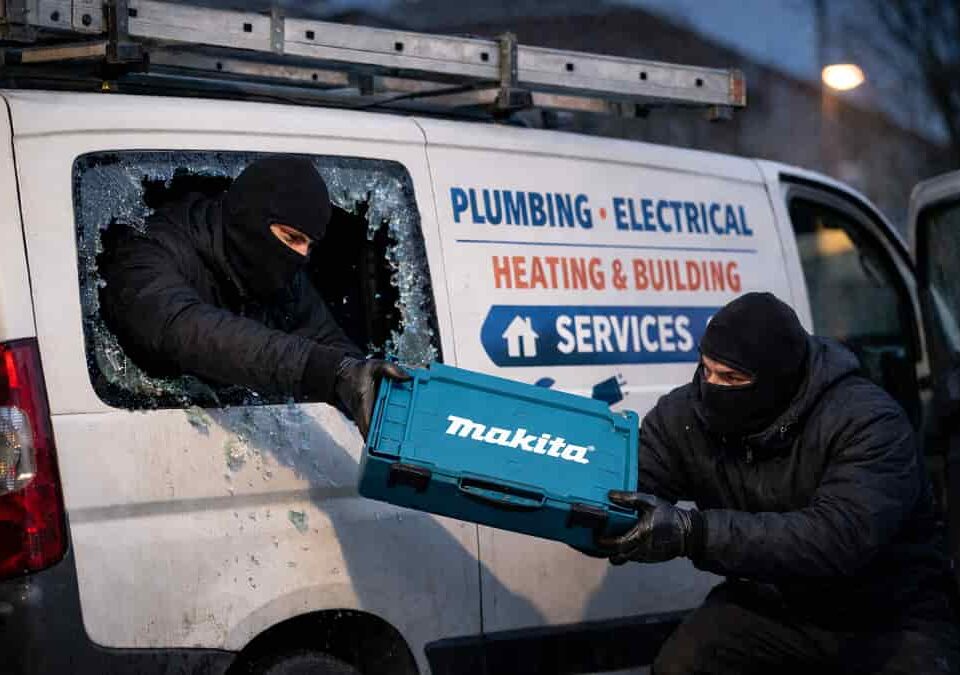 One tool theft every 21 minutes as UK trades workers face rising van crime
