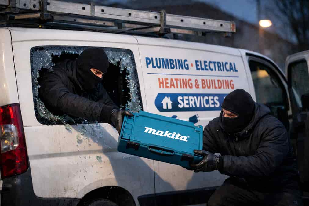One tool theft every 21 minutes as UK trades workers face rising van crime