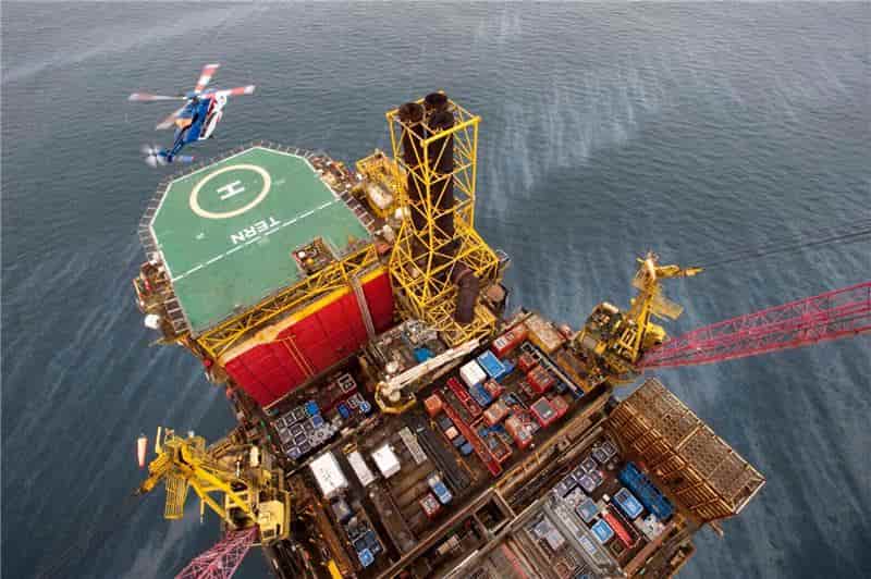 North Sea oil rig workers cut as weather disrupts vital supply lines