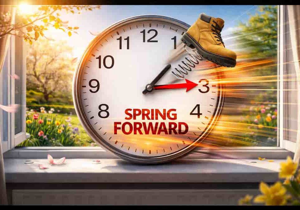 Clocks go forward this weekend for spring 2026