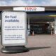 Fuel shock hits workers - Empty pumps at Tesco as global tensions drive disruption