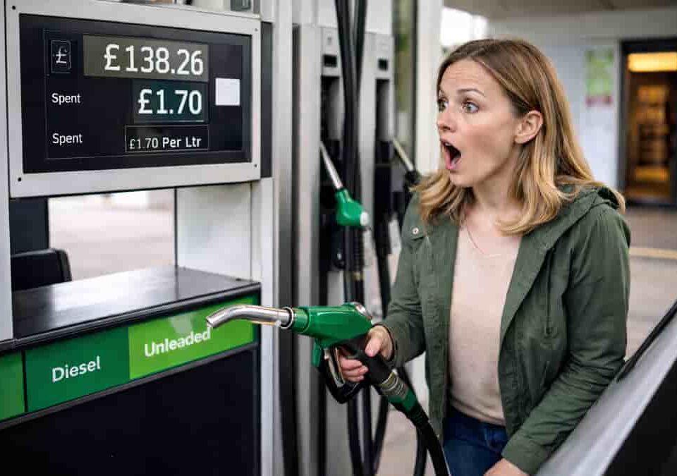 UK drivers hit big by fuel price surge as commuting costs spiral for workers
