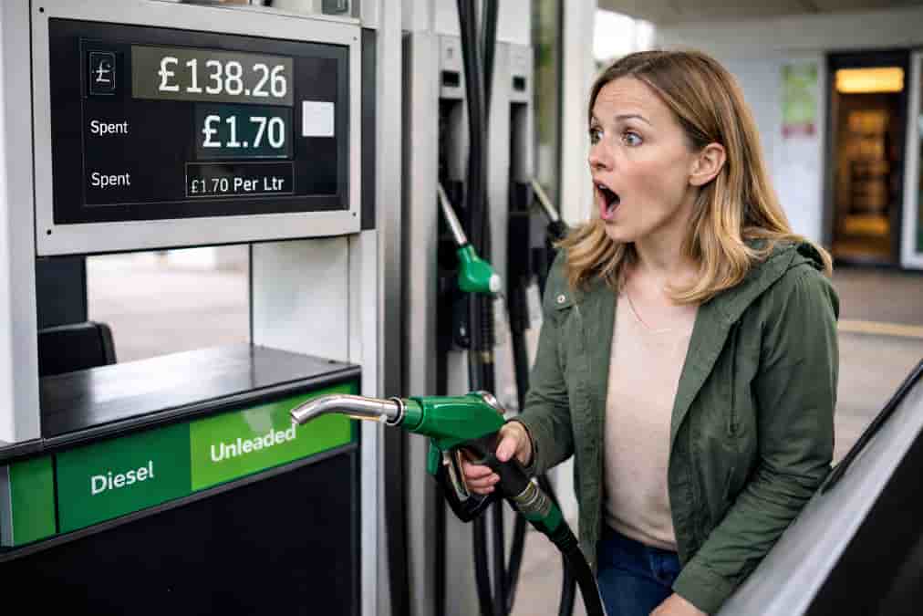 UK drivers hit big by fuel price surge as commuting costs spiral for workers