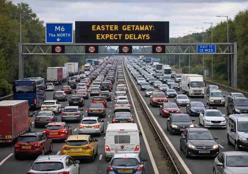 Easter getaway starts, millions travel while many UK workers keep our country moving