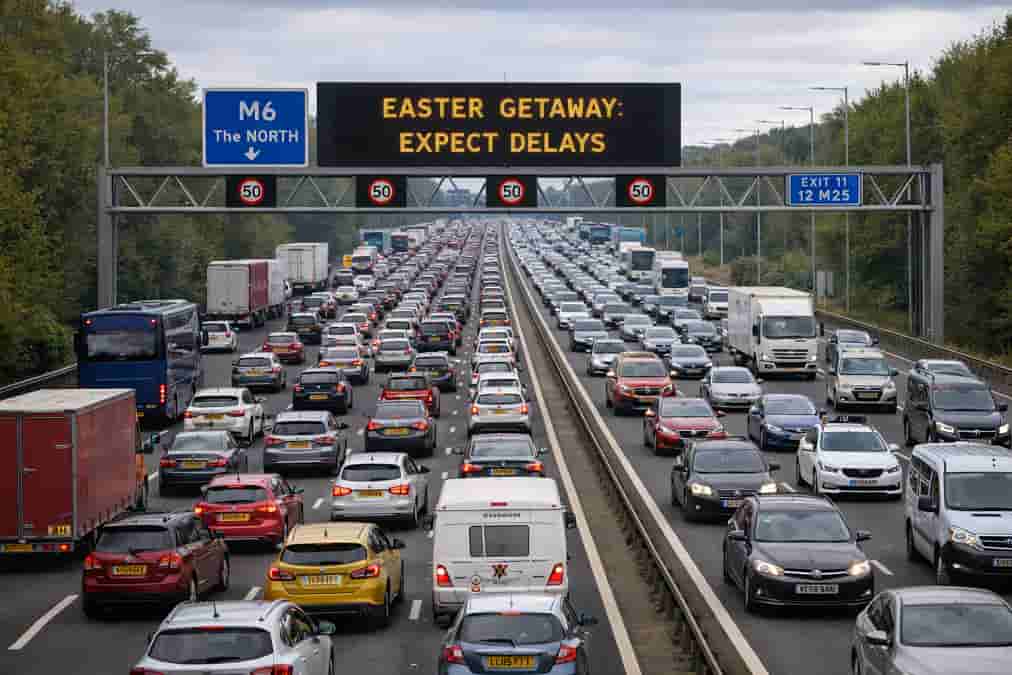 Easter getaway starts, millions travel while many UK workers keep our country moving