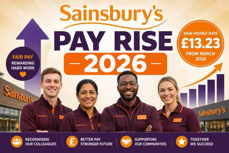 April Pay Rise Sainsbury’s pay rise in 2026 pushes supermarket wages even ...