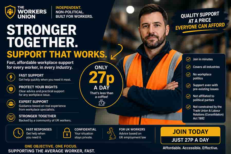 Is The Workers Union The Cheapest Union In The UK At Just 27p A Day Is The Workers Union The Cheapest Union In The UK At Just 27p A Day