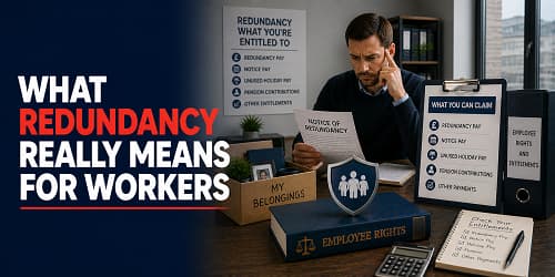 Know Your Redundancy rights UK - What redundancy means