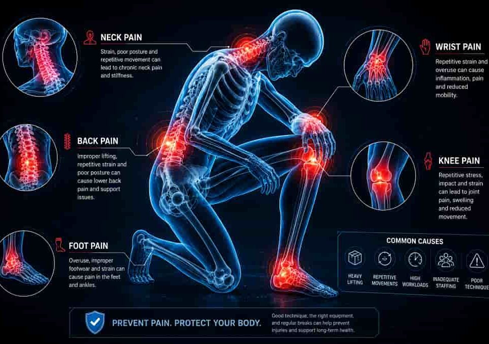 Manual handling injuries rise in the UK workplace as pressure grows on workers