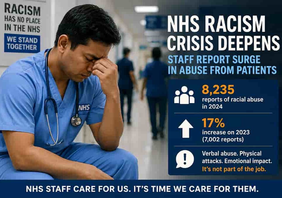 NHS racism crisis deepens as frontline workers report surge in abuse from patients