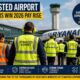 Stansted Airport workers' pay rise announcement