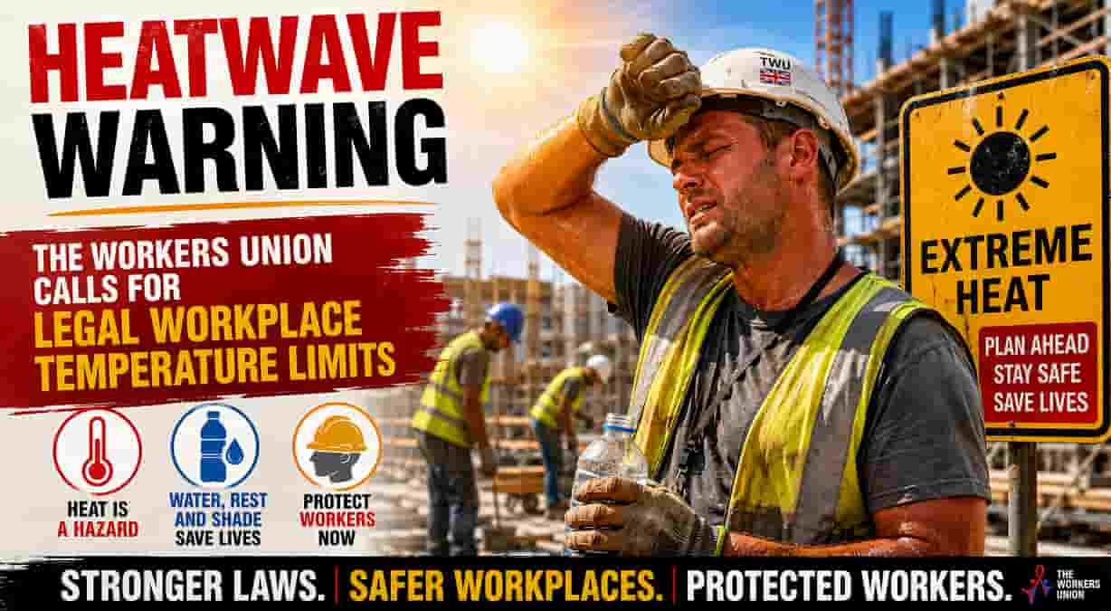 Heatwave warning protect workers now Heatwave warning protect workers now