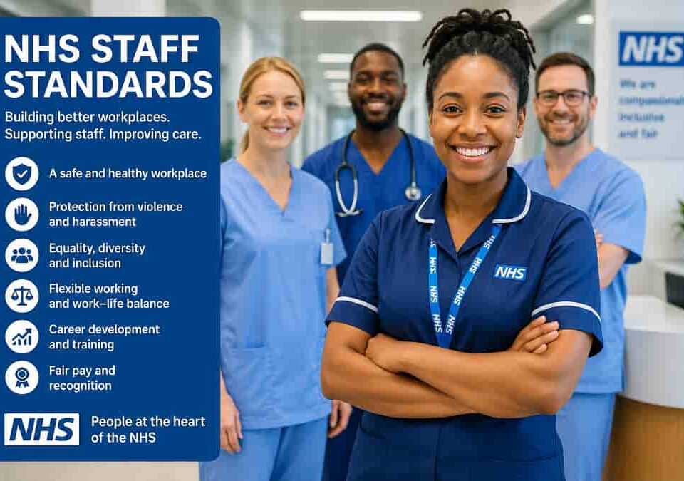 NHS staff standards and support
