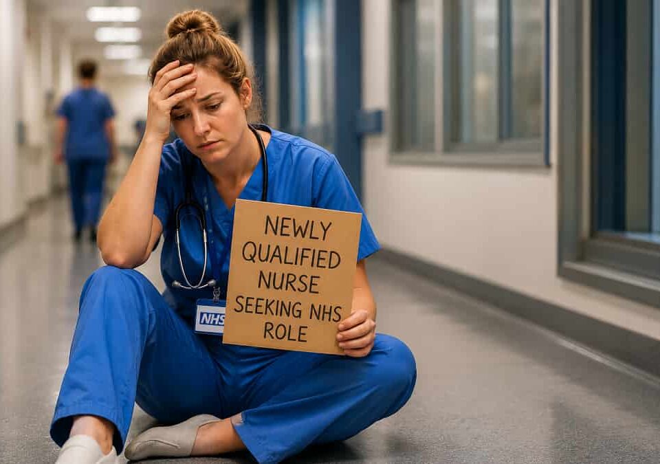Newly qualified nurses face NHS employment bottleneck
