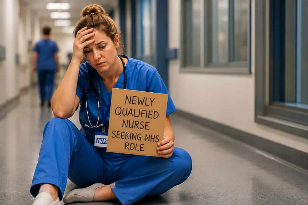 Newly qualified nurses face NHS employment bottleneck