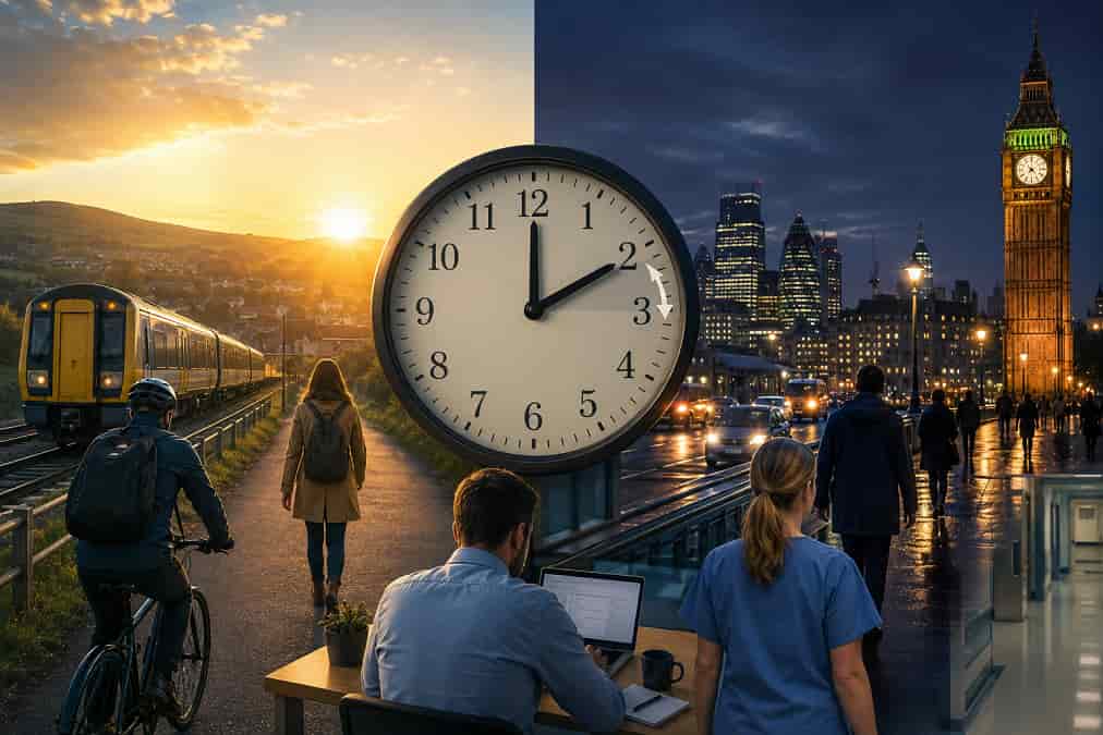 Shifting time across day and night