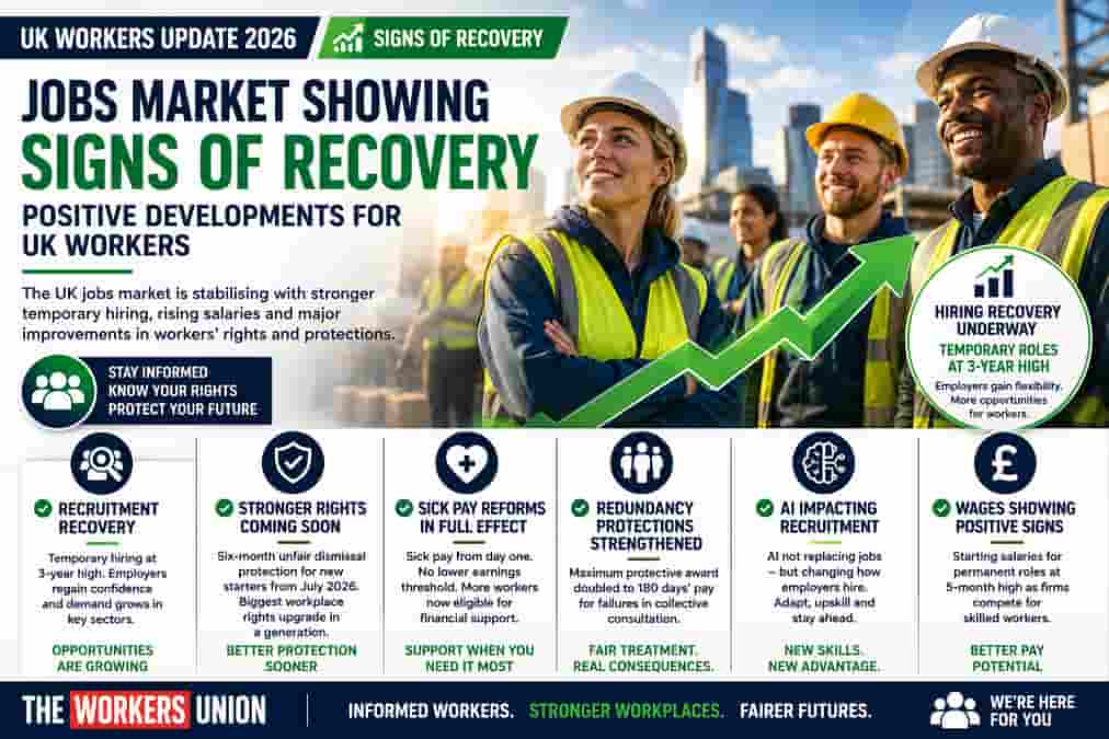 UK labour market recovery update